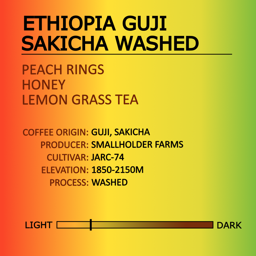 Ethiopia Guji Sakicha Washed