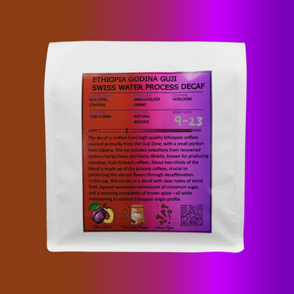 Ethiopia Godina Guji SWP Decaf