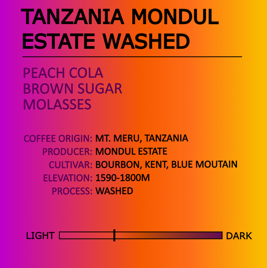 Tanzania Mondul Estate Washed